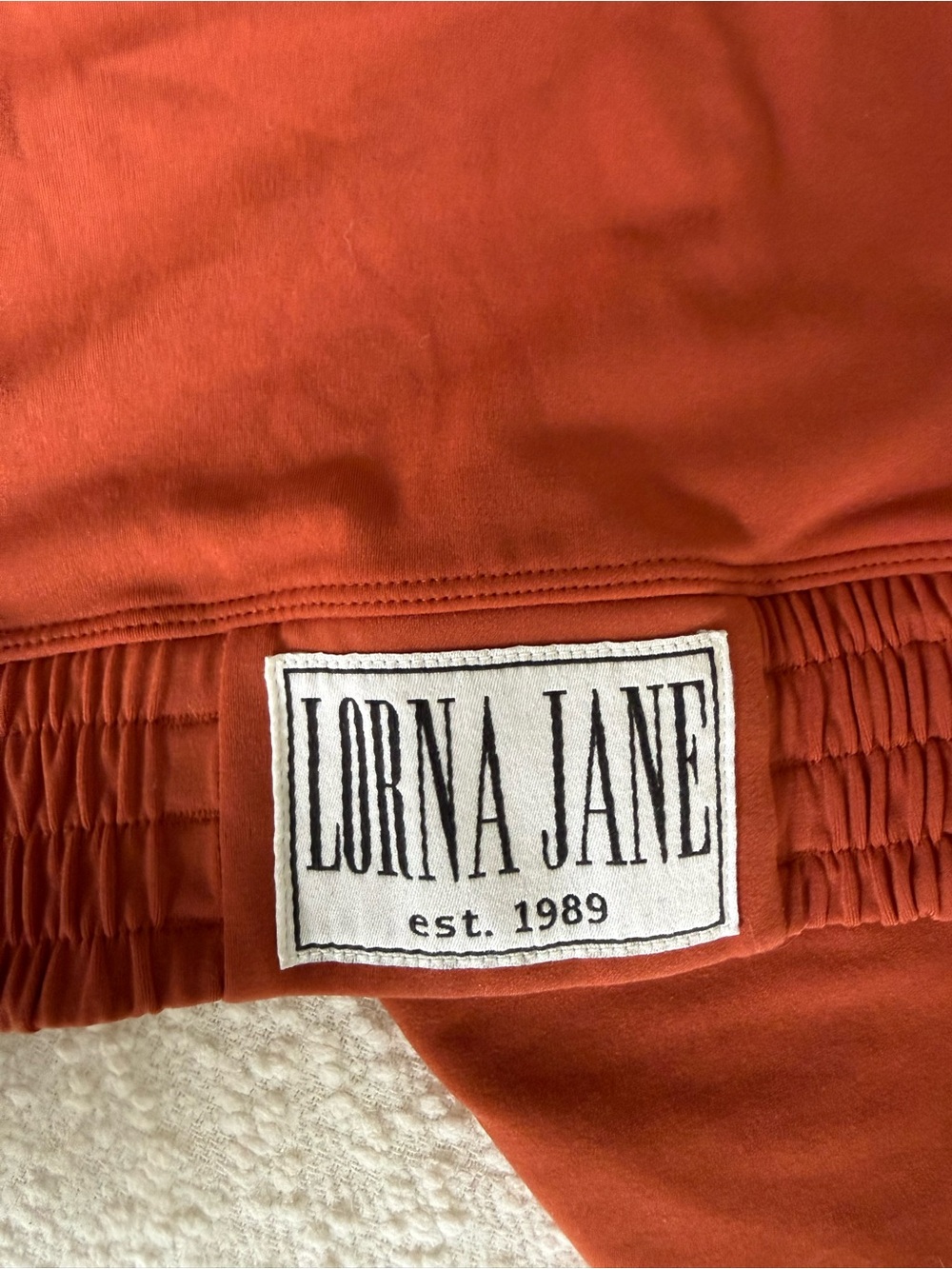 Lorna Jane Terracotta workout set, sz S - Picture 3 of 5
